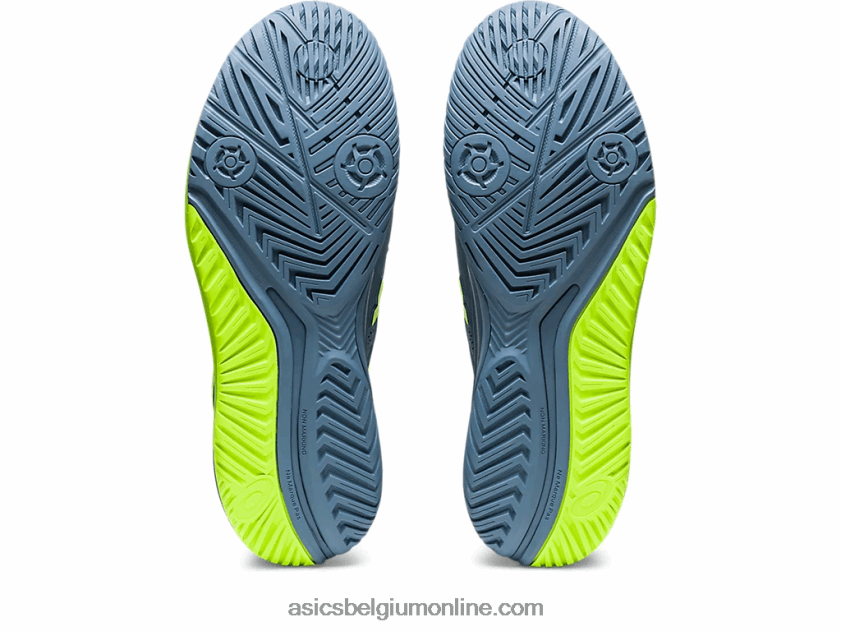 gel-resolutie 9 breed V6HXR2364 staalblauw/gevarengroen Asics