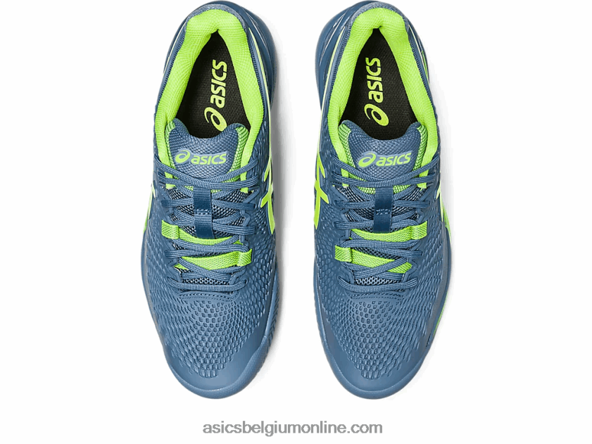 gel-resolutie 9 klei V6HXR2398 staalblauw/gevarengroen Asics