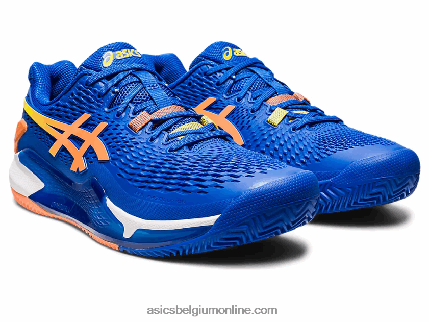 gel-resolutie 9 klei V6HXR289 tonijnblauw/sunperzik Asics