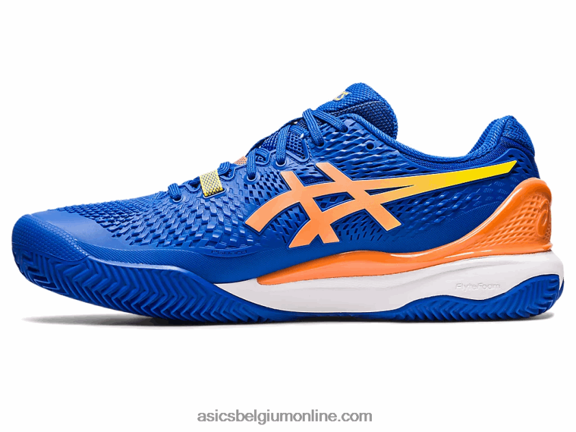 gel-resolutie 9 klei V6HXR289 tonijnblauw/sunperzik Asics