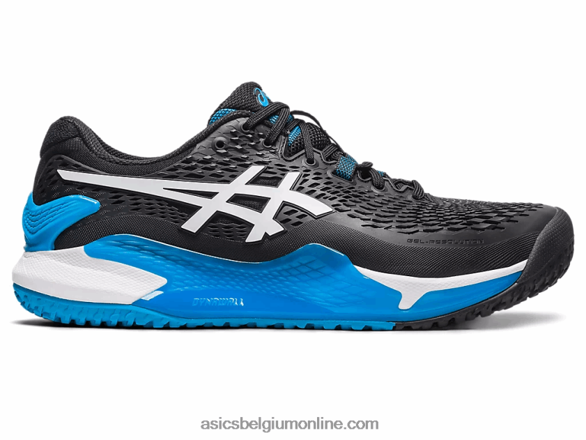 gel-resolutie 9 oc breed V6HXR2567 zwart wit Asics