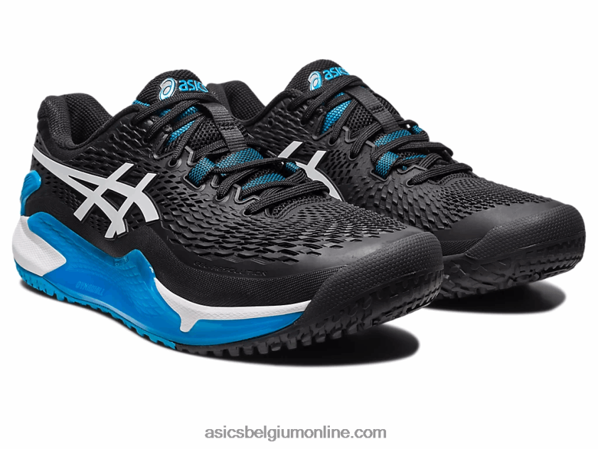 gel-resolutie 9 oc breed V6HXR2567 zwart wit Asics