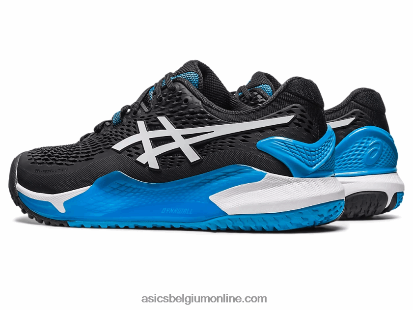 gel-resolutie 9 oc breed V6HXR2567 zwart wit Asics