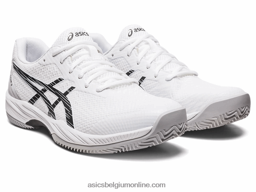 gel-spel 9 klei/oc V6HXR2432 wit Zwart Asics