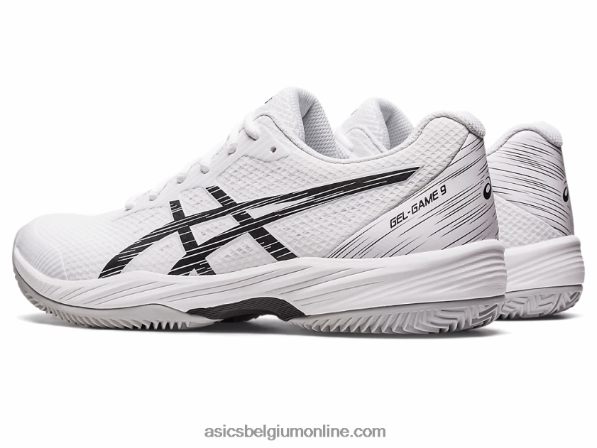 gel-spel 9 klei/oc V6HXR2432 wit Zwart Asics