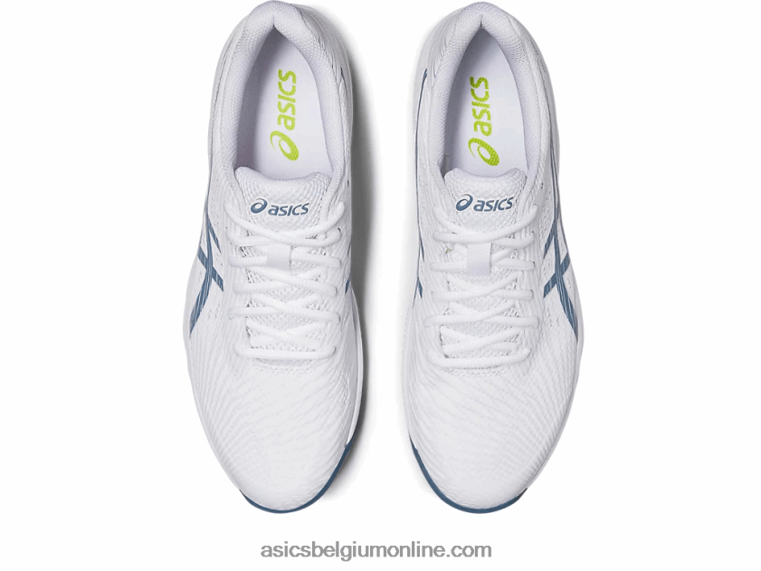 gel-spel 9 klei/oc V6HXR2439 wit/staalblauw Asics