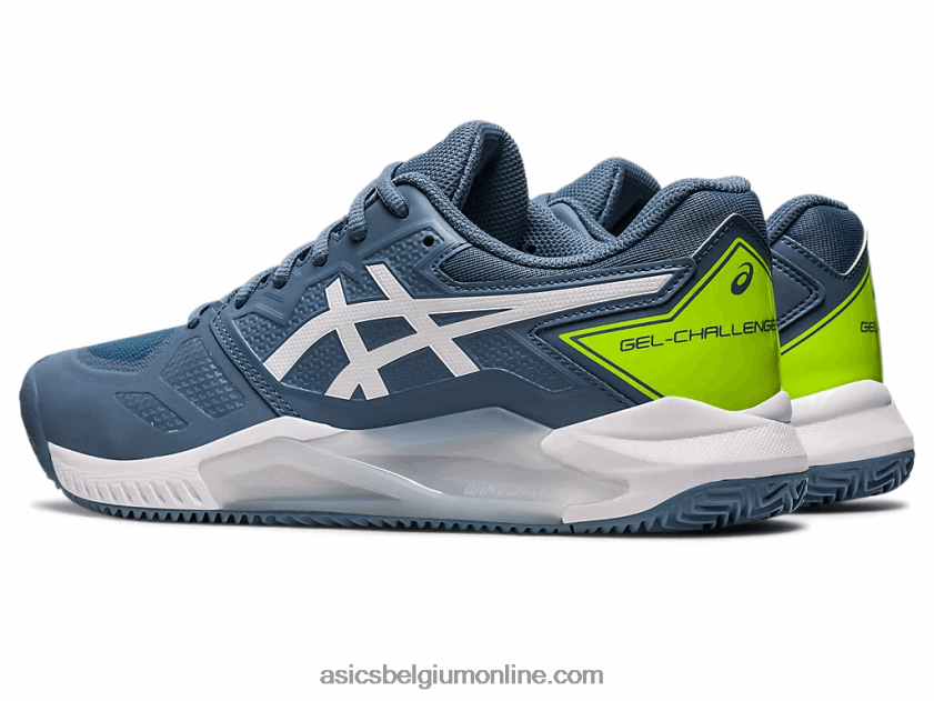 gelchallenger 13 klei V6HXR2430 staalblauw/wit Asics