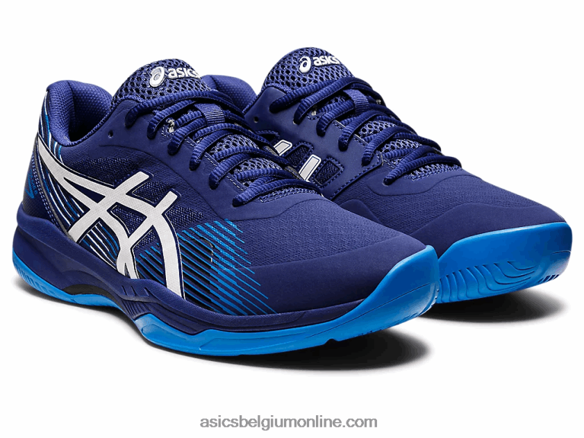 gelspel 8 V6HXR21149 duik blauw/wit Asics