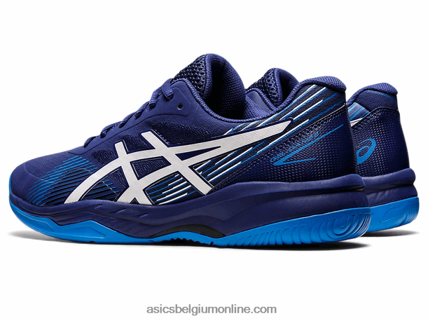 gelspel 8 V6HXR21149 duik blauw/wit Asics