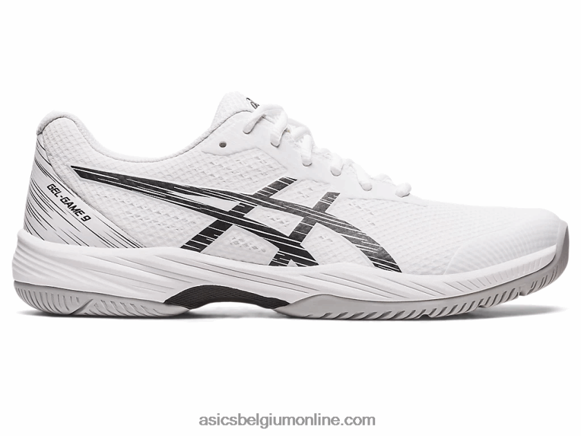 gelspel 9 V6HXR2440 wit Zwart Asics