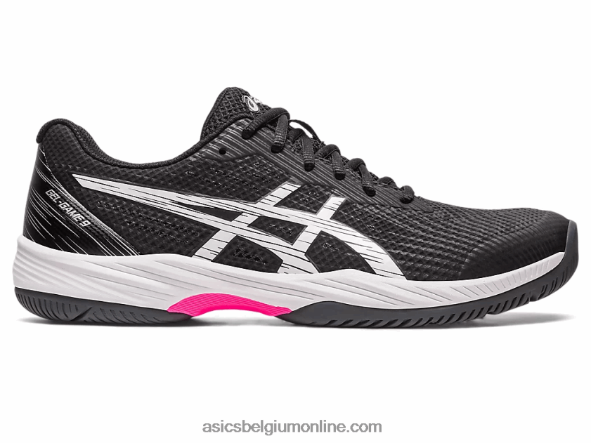 gelspel 9 V6HXR2452 zwart/felroze Asics