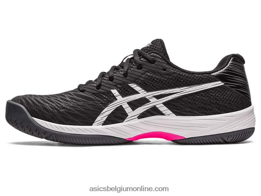 gelspel 9 V6HXR2452 zwart/felroze Asics
