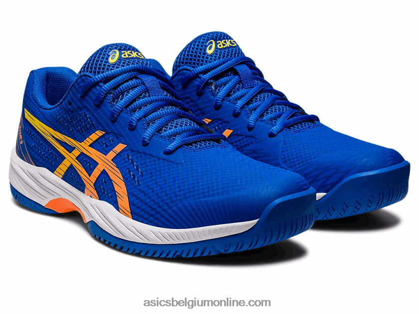 gelspel 9 V6HXR297 tonijnblauw/sunperzik Asics