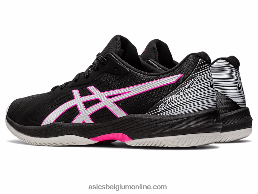 oplossing snel ff V6HXR2513 zwart/felroze Asics