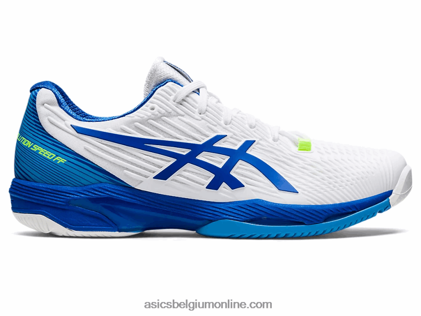 oplossingssnelheid ff 2 V6HXR21002 wit/tonijnblauw Asics