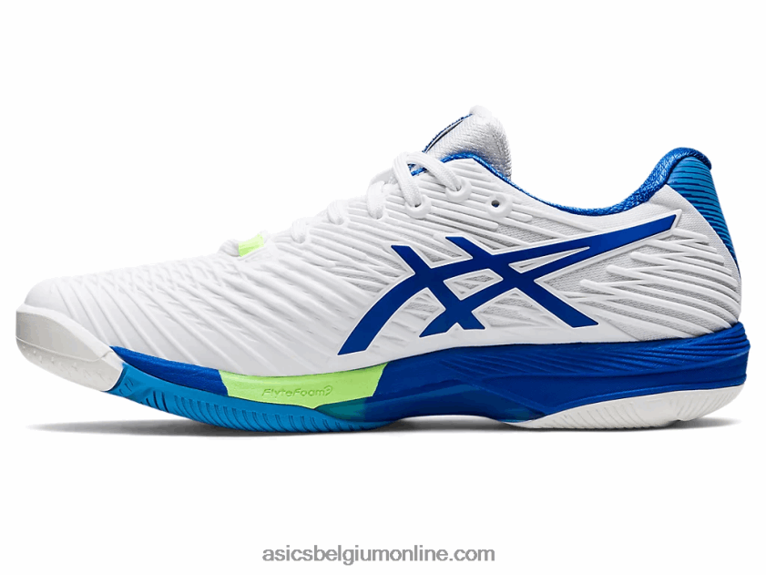 oplossingssnelheid ff 2 V6HXR21002 wit/tonijnblauw Asics