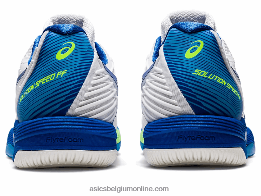 oplossingssnelheid ff 2 V6HXR21002 wit/tonijnblauw Asics