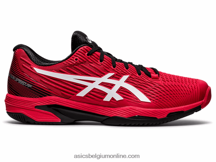 oplossingssnelheid ff 2 V6HXR21660 elektrisch rood/wit Asics