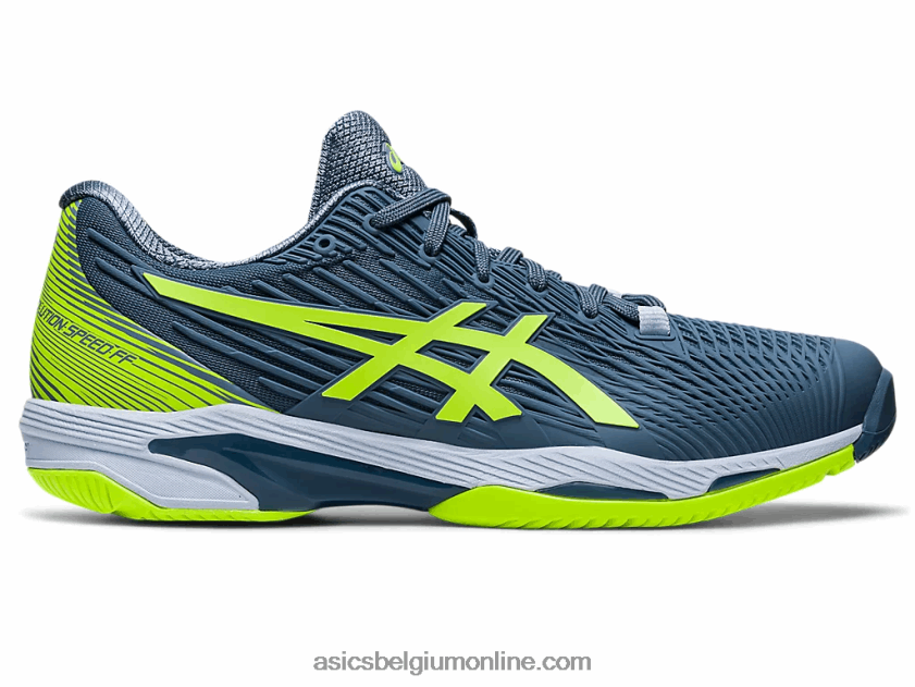 oplossingssnelheid ff 2 V6HXR2345 staalblauw/gevarengroen Asics