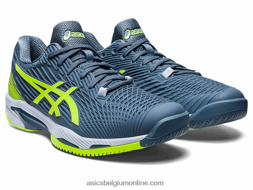 oplossingssnelheid ff 2 V6HXR2345 staalblauw/gevarengroen Asics