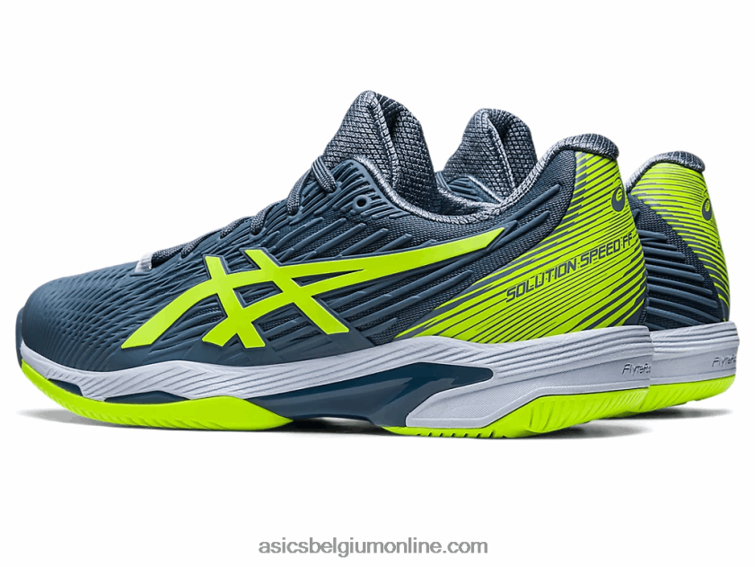 oplossingssnelheid ff 2 V6HXR2345 staalblauw/gevarengroen Asics