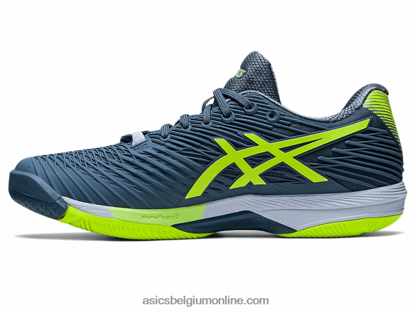 oplossingssnelheid ff 2 V6HXR2345 staalblauw/gevarengroen Asics
