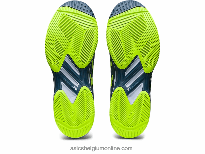 oplossingssnelheid ff 2 V6HXR2345 staalblauw/gevarengroen Asics