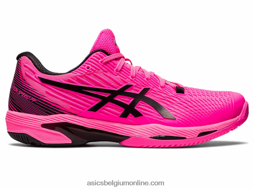 oplossingssnelheid ff 2 V6HXR248 felroze/zwart Asics