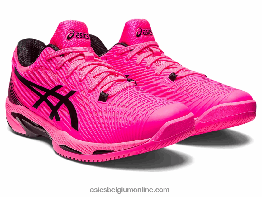 oplossingssnelheid ff 2 V6HXR248 felroze/zwart Asics