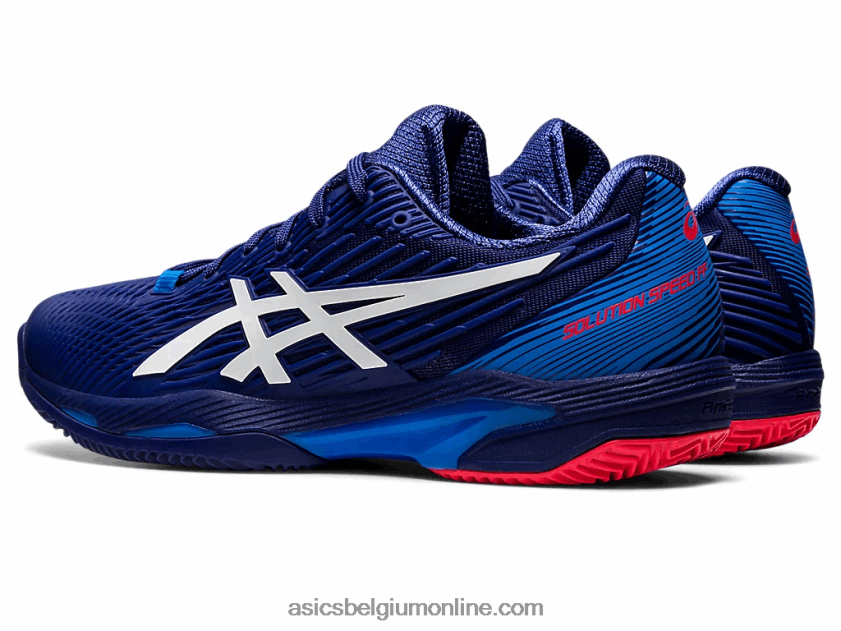 oplossingssnelheid ff 2 klei V6HXR21156 duik blauw/wit Asics