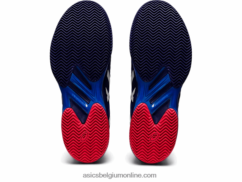 oplossingssnelheid ff 2 klei V6HXR21156 duik blauw/wit Asics