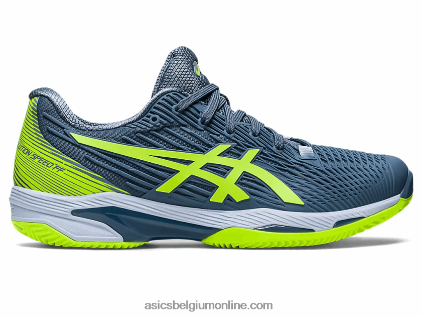 oplossingssnelheid ff 2 klei V6HXR2470 staalblauw/gevarengroen Asics