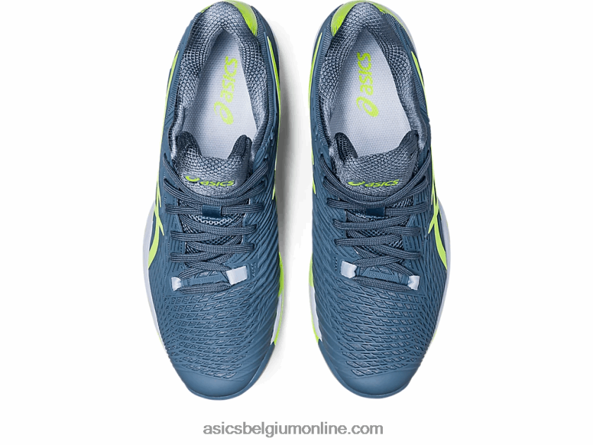 oplossingssnelheid ff 2 klei V6HXR2470 staalblauw/gevarengroen Asics