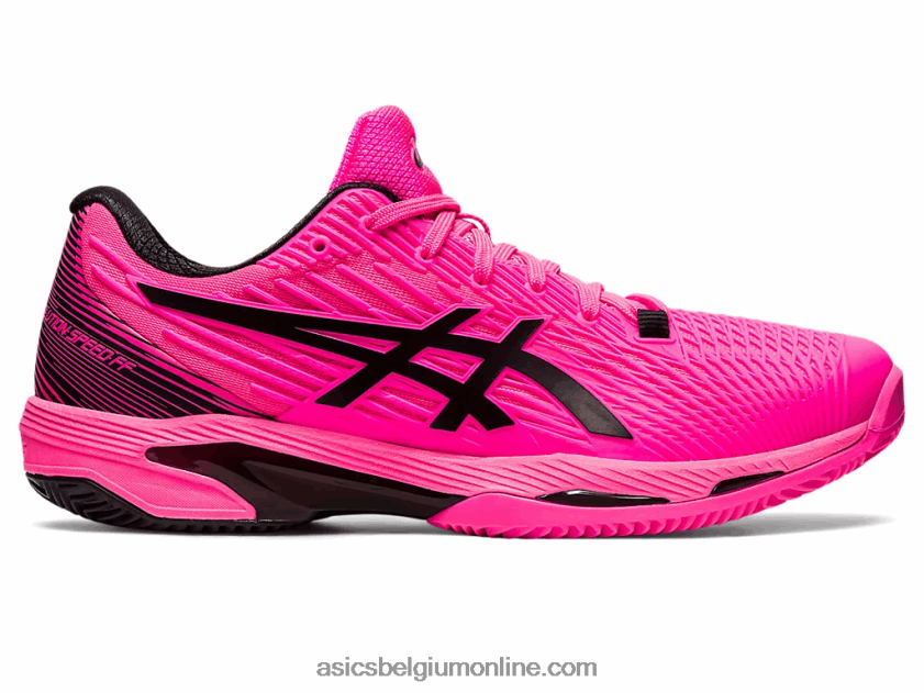 oplossingssnelheid ff 2 klei V6HXR250 felroze/zwart Asics