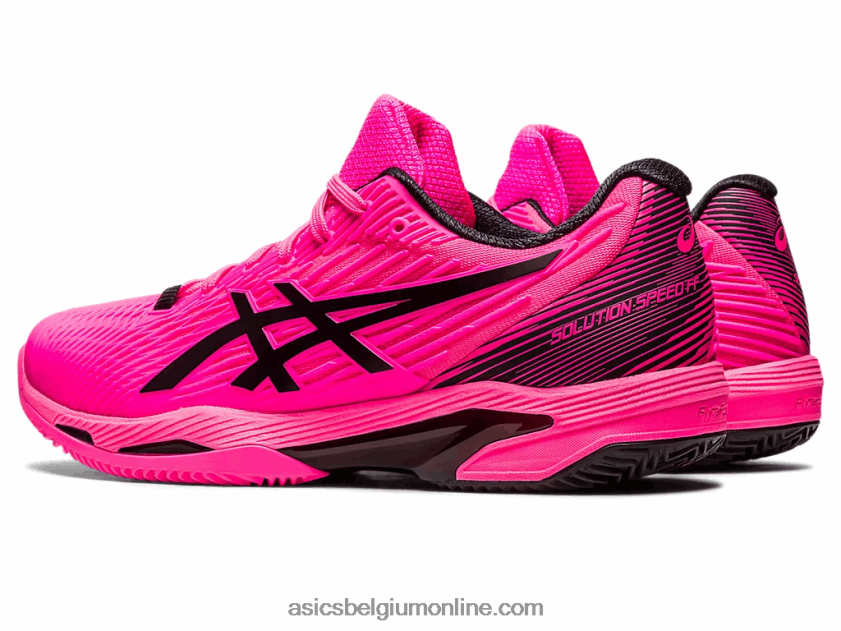 oplossingssnelheid ff 2 klei V6HXR250 felroze/zwart Asics