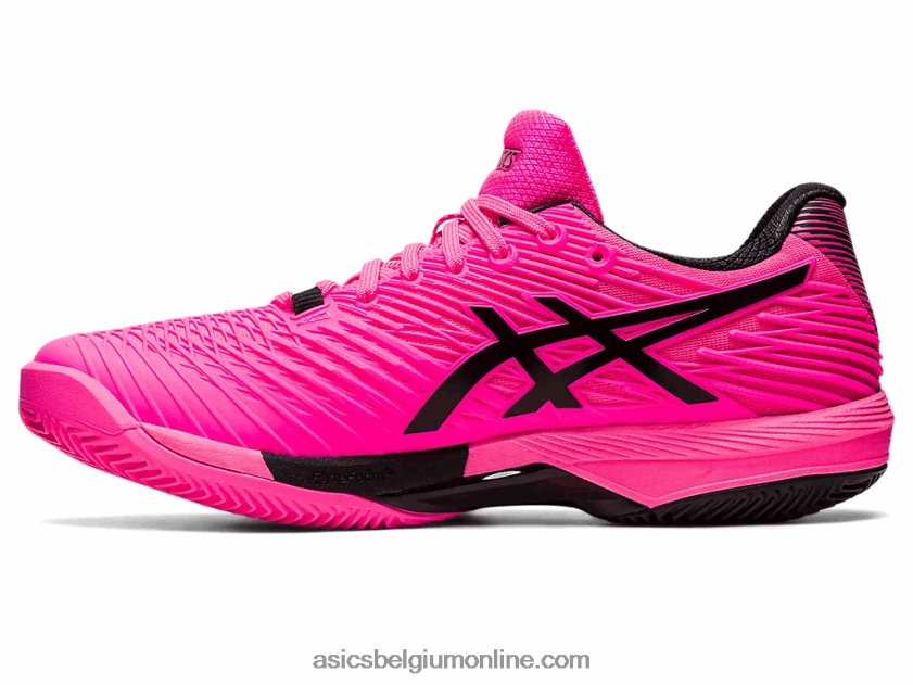 oplossingssnelheid ff 2 klei V6HXR250 felroze/zwart Asics