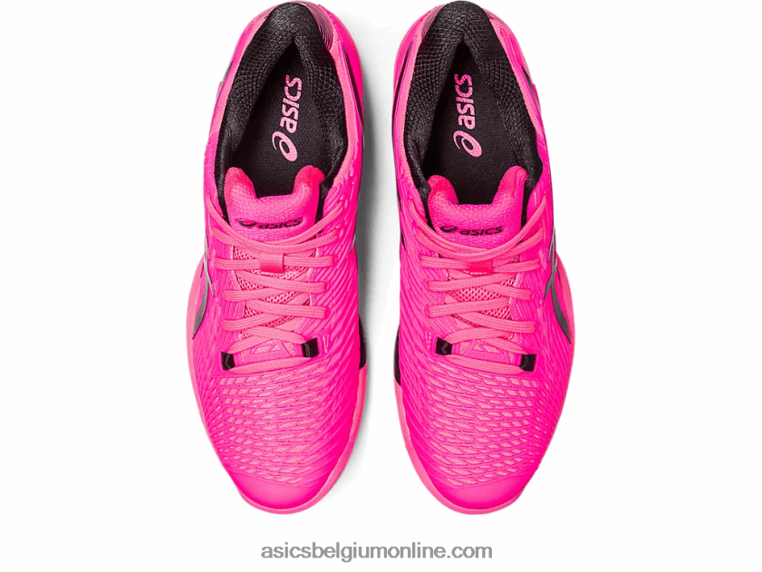 oplossingssnelheid ff 2 klei V6HXR250 felroze/zwart Asics