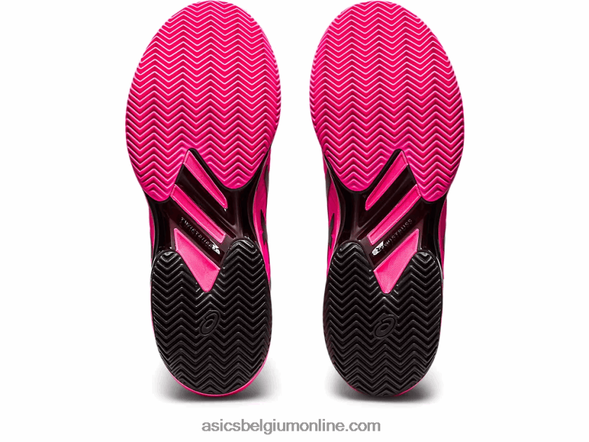 oplossingssnelheid ff 2 klei V6HXR250 felroze/zwart Asics