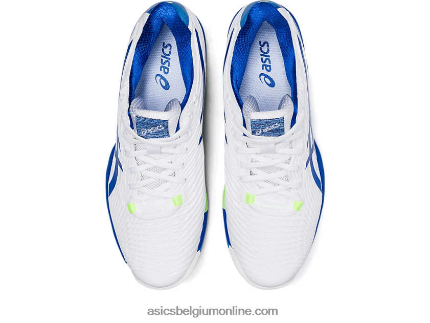 oplossingssnelheid ff 2 klei V6HXR2923 wit/tonijnblauw Asics