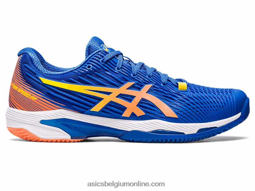 oplossingssnelheid ff 2 klei V6HXR296 tonijnblauw/sunperzik Asics