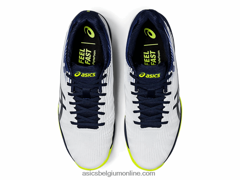 oplossingssnelheid ff V6HXR22068 wit/peacoat Asics