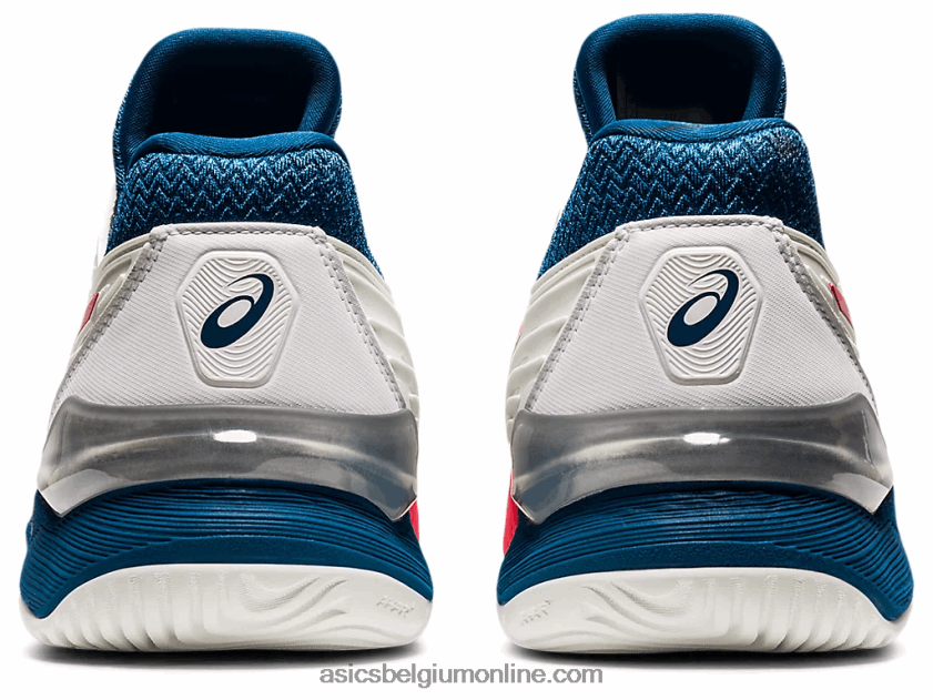 rechtbank ff 2 V6HXR2880 wit/makoblauw Asics