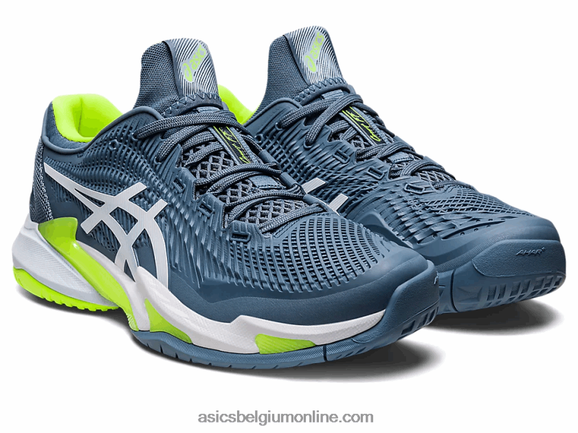 rechtbank ff 3 V6HXR2351 staalblauw/wit Asics