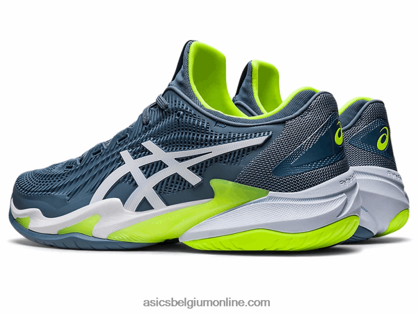 rechtbank ff 3 V6HXR2351 staalblauw/wit Asics