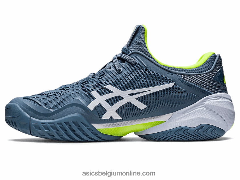 rechtbank ff 3 V6HXR2351 staalblauw/wit Asics