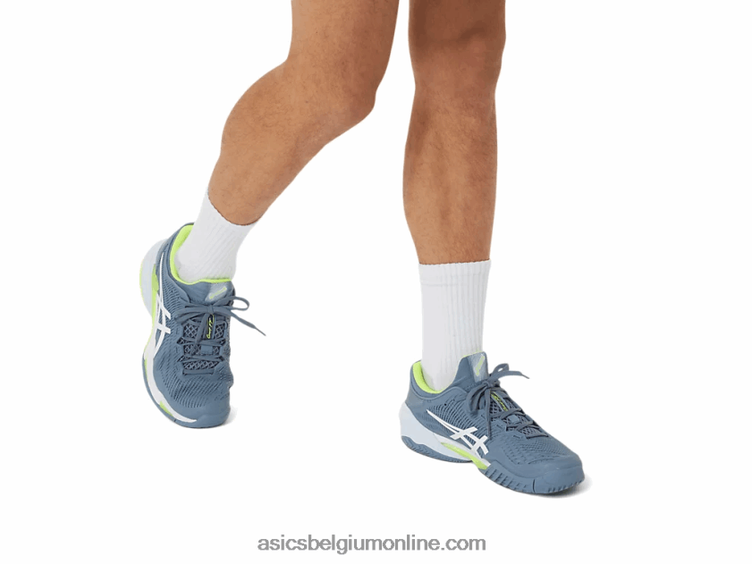 rechtbank ff 3 V6HXR2351 staalblauw/wit Asics
