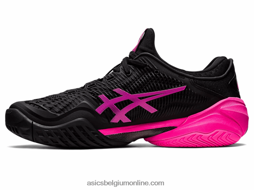 rechtbank ff 3 V6HXR247 zwart/felroze Asics