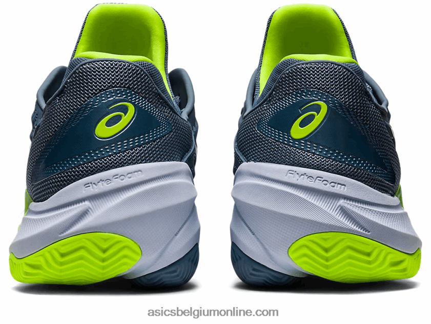 rechtbank ff 3 gravel V6HXR2352 staalblauw/wit Asics