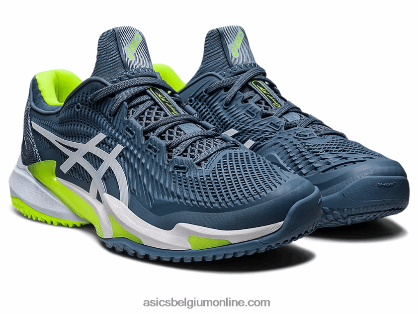 rechtbank ff 3 oc V6HXR2546 staalblauw/wit Asics