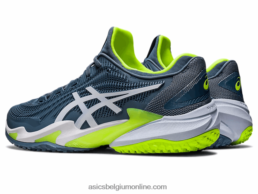 rechtbank ff 3 oc V6HXR2546 staalblauw/wit Asics